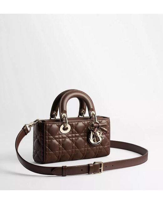 Dior Brown Small Lady D-Joy Bag