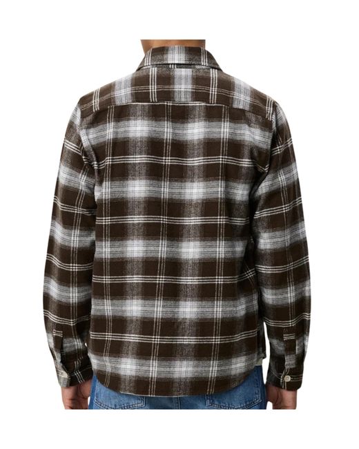 Les Deux Green Plaid Shirt for men