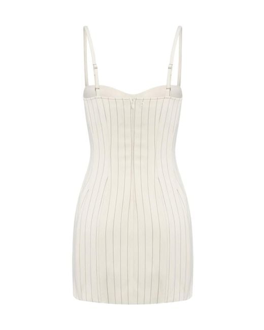 Dondup White Cami Dress