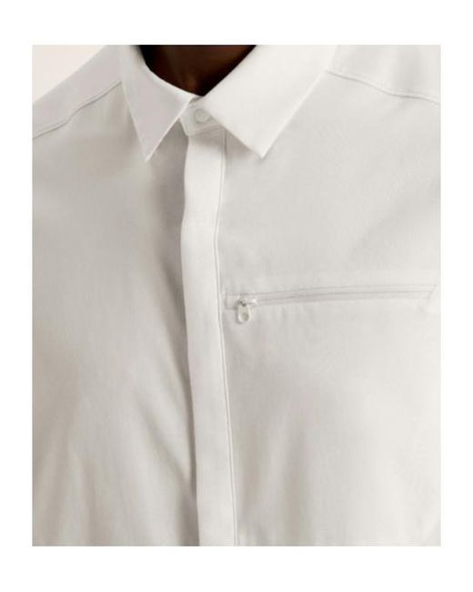 Arc'teryx White Skyline Shirt Ls for men