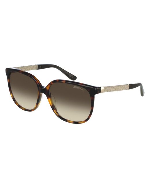 Jimmy Choo Multicolor Logo Sunglasses