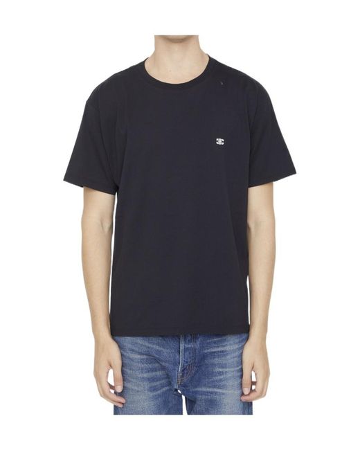 Céline Black Triomphe Loose T-Shirt for men