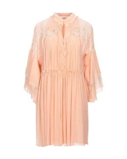 Chloé Pink Lace Dress