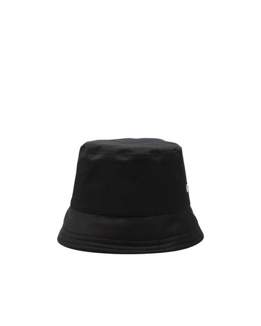 Off-White c/o Virgil Abloh Black Logo Printed Bucket Hat
