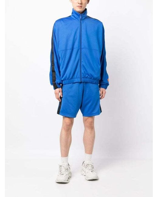 Heron Preston Blue Zipped Jacket for men