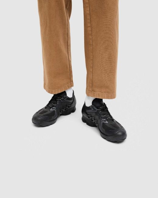 Ecco Black Lace-Up Sneakers for men