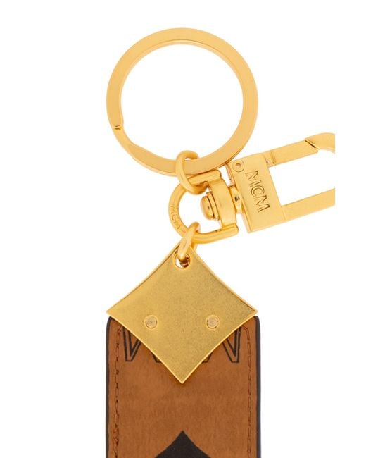 MCM Metallic Lobster Chain Key Chain for men