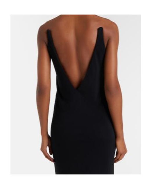 Tom Ford Black Impossible Crêpe Jersey Gown
