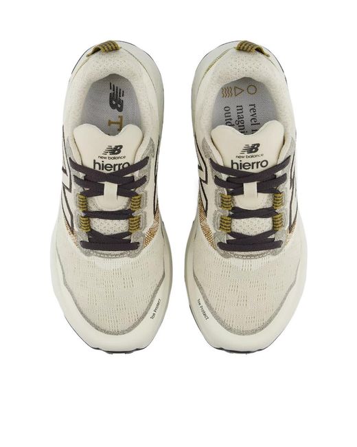 New Balance White Fresh Foam X Hierro V9 Shoes