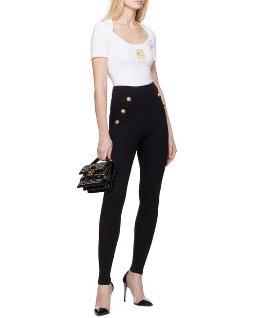 Balmain Black B-Buzz 24 Shoulder Bag