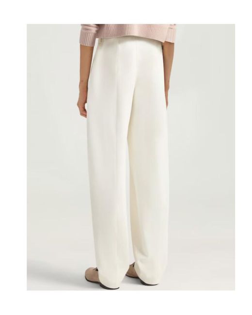 Givenchy White Pleated Pants