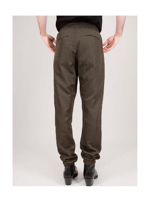 Givenchy Gray 4G Jacquard Track Pants for men