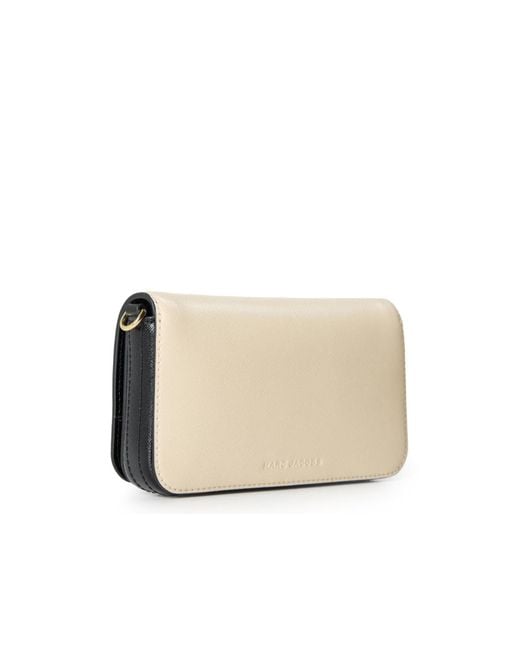 Marc Jacobs Natural Solid Wallet On Chain