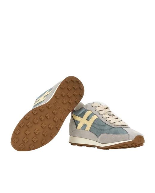 Hogan Blue Athletic Sneakers