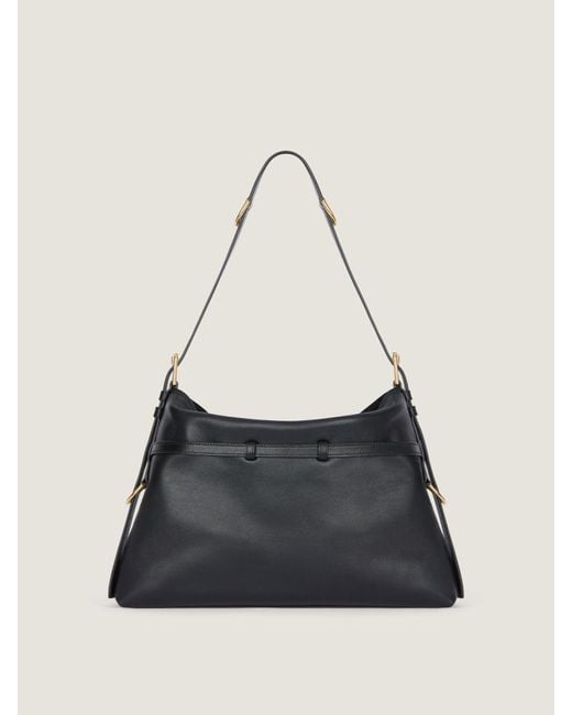Givenchy Black Voyou Medium Shoulder Bag