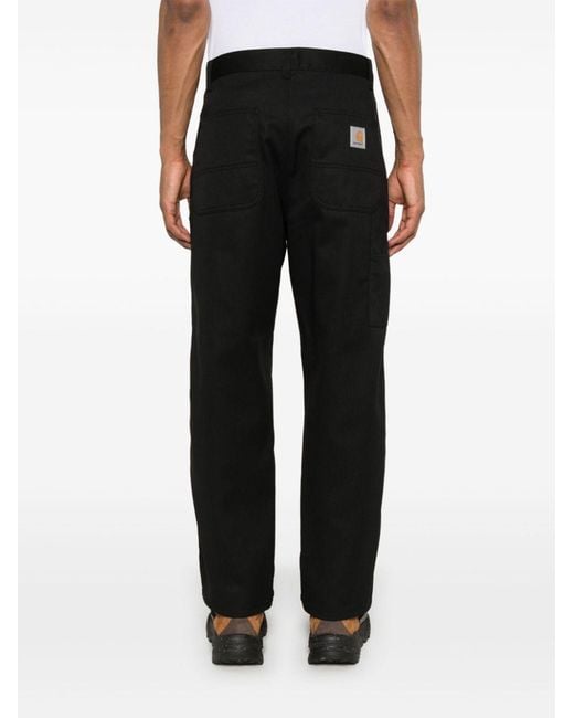 Carhartt Black Belt-Loop Casual Pants for men