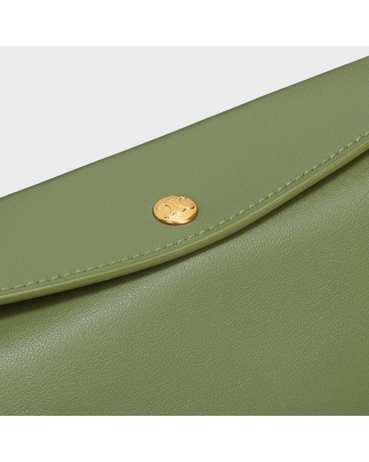 Céline Green Trio Flap
