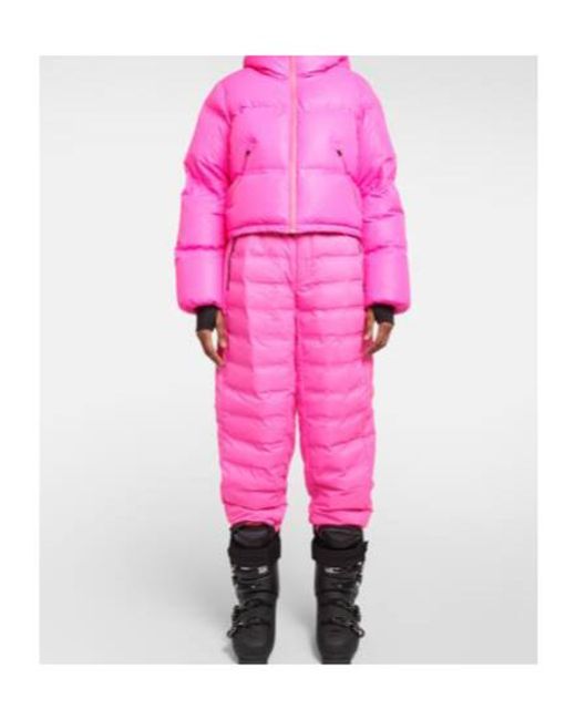 Aztech Mountain Pink Minnie Nuke Suit Down Jacket