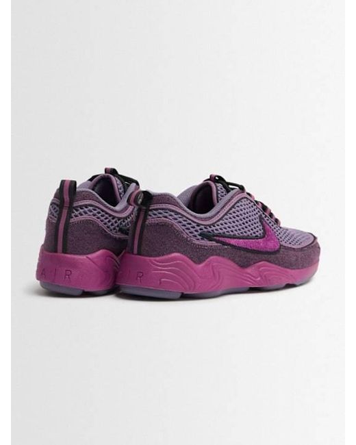 Nike Purple Air Zoom Spiridon Premium Sneakers for men