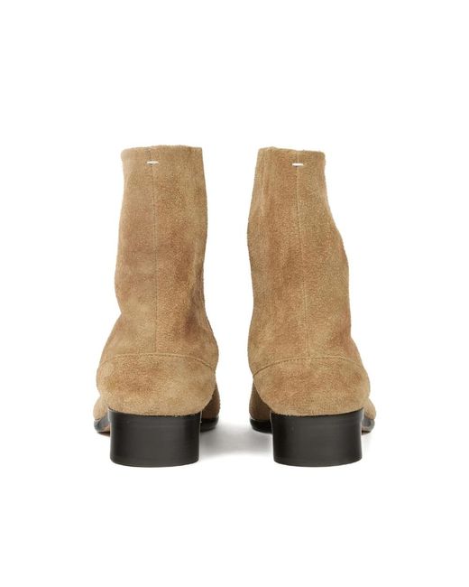 Maison Margiela Natural Tabi Toe Ankle Boots for men