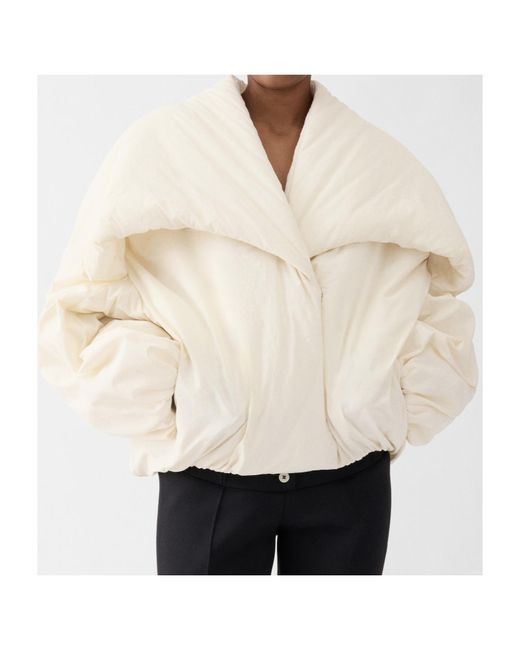 Jacquemus Natural The Châle Bomber Jacket