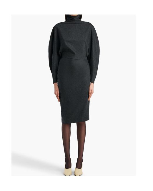 Khaite Black Harlin Dress