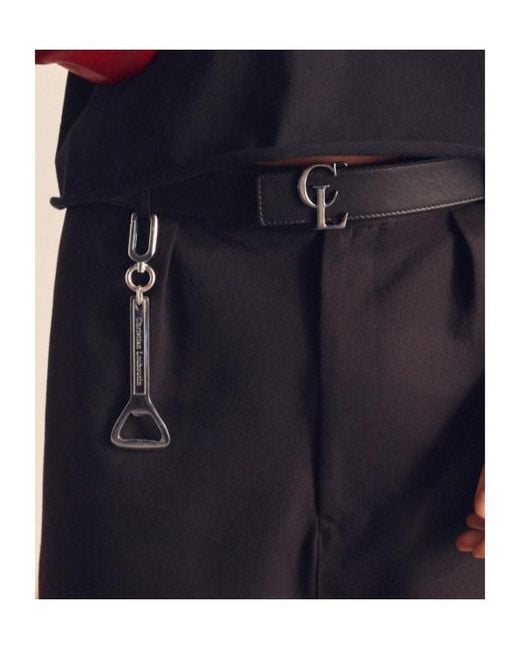 Christian Louboutin White Cl Opener Keyring for men