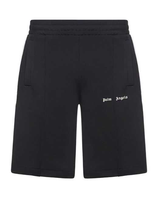 Palm Angels Blue Soft Comfort Casual Shorts for men