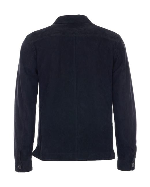 Tom Ford Blue Long Sleeved Buttoned Jacket for men