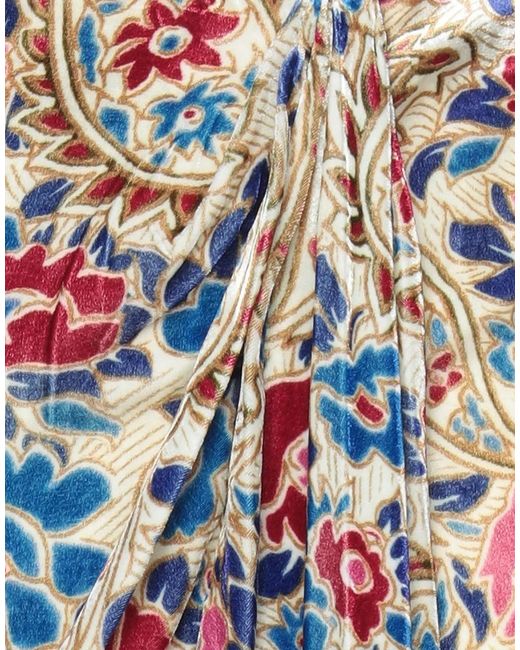 Isabel Marant White Paisley Pattern Skirt