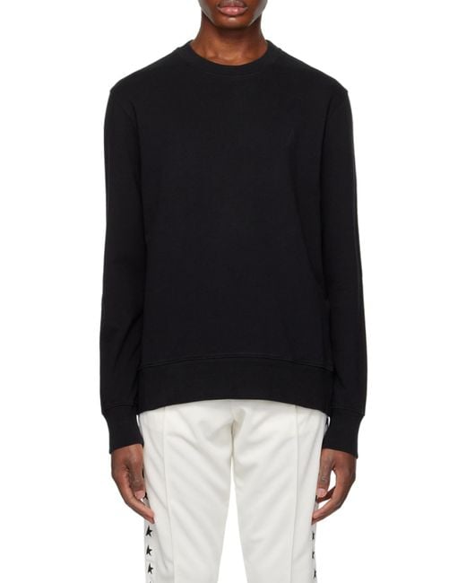 Golden Goose Deluxe Brand Blue Star Printed Crewneck Sweatshirt for men