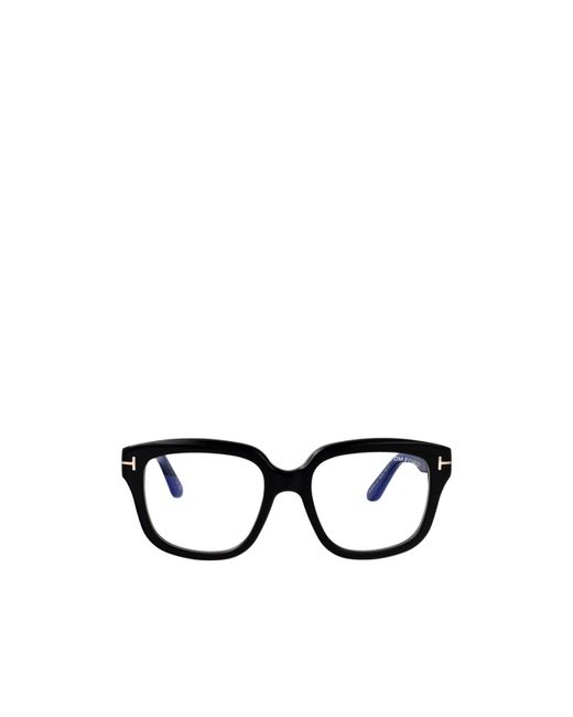 Tom Ford White Eyewear Square-Frame Glasses