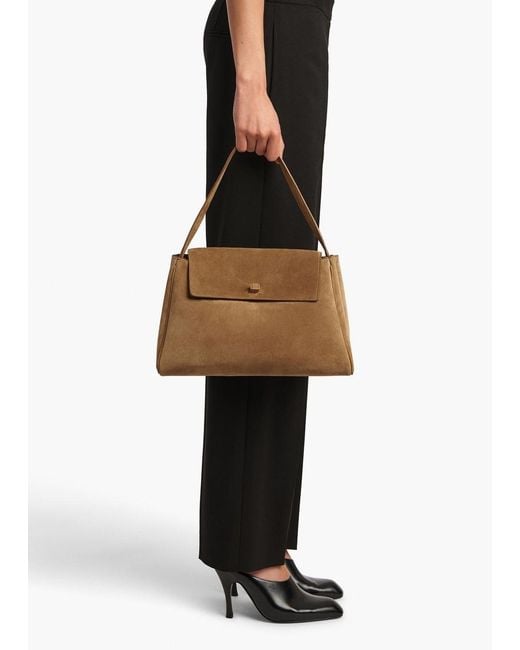 Khaite Natural Audrey Top Handle Bag