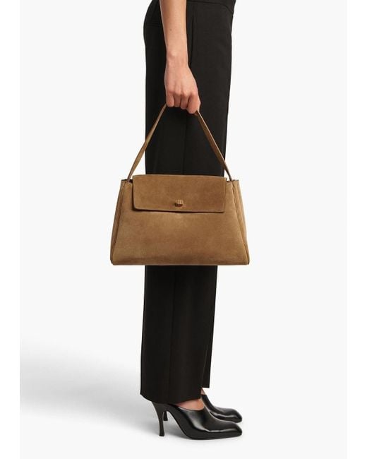 Khaite Natural Audrey Top Handle Bag