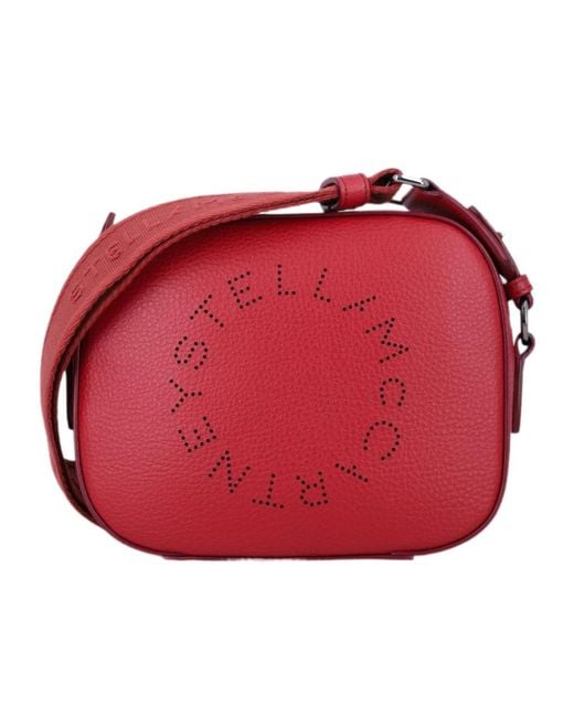 Stella McCartney Red Camera Shoulder Bag
