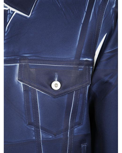 Comme des Garçons Blue Comme Des Garçons Shirt Long Sleeved Shirt for men