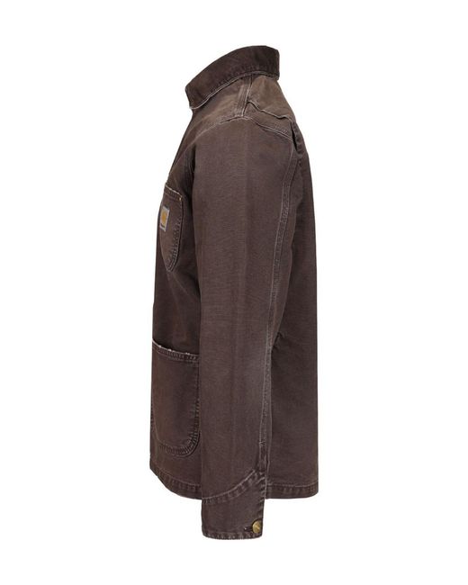 Carhartt Brown 'Chore' Jacket for men