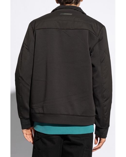 Paul Smith Black Mock-Neck Padded Jacket for men