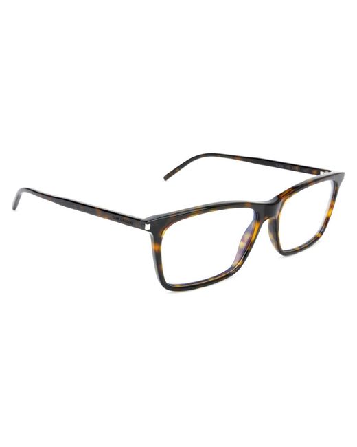Saint Laurent Black Logo Flat Mirror