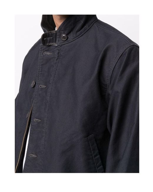 RRL Blue Bower Deck Denim Jacket for men
