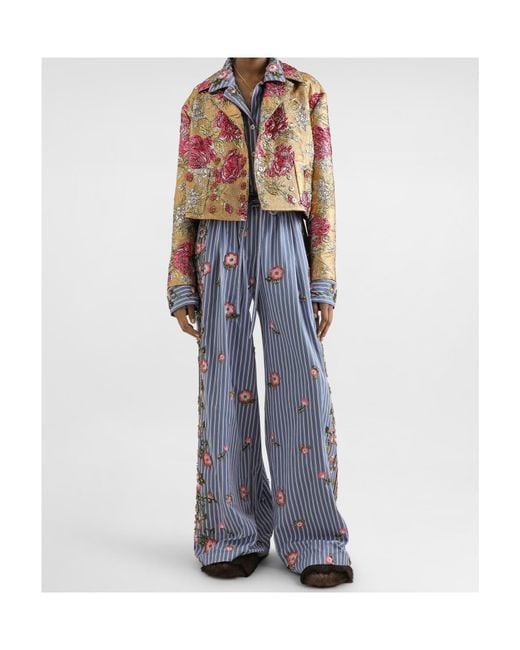 Dolce & Gabbana Red Long-Sleeved Casual Jacket