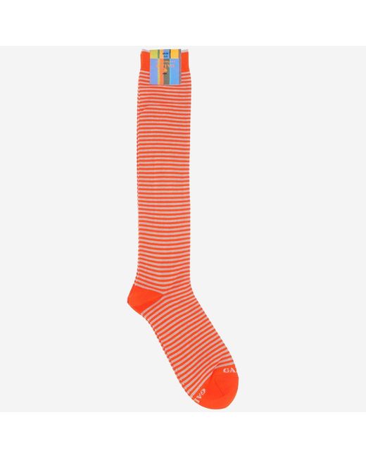 Gallo Red Printed Socks for men