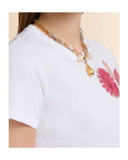 Marni Metallic Embellished Chain Necklace