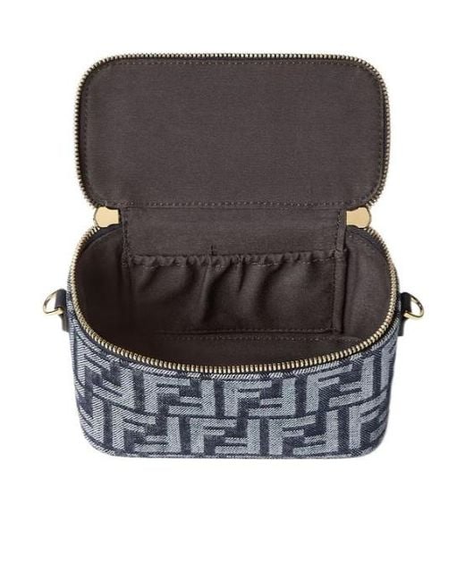 Fendi Multicolor Vanity Ff Jacquard Mini Shoulder Bag
