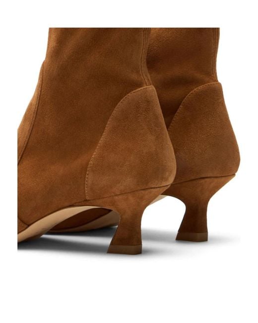 Stuart Weitzman Brown Vinnie Bootie 50