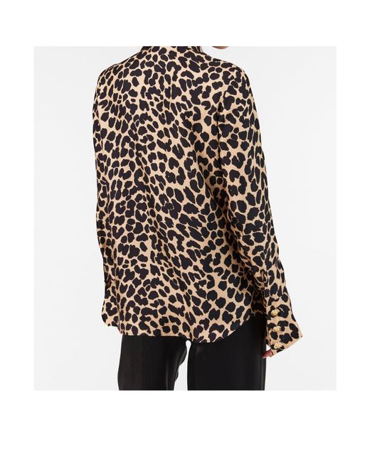 Balmain Black Patterned Long-Sleeve Shirt