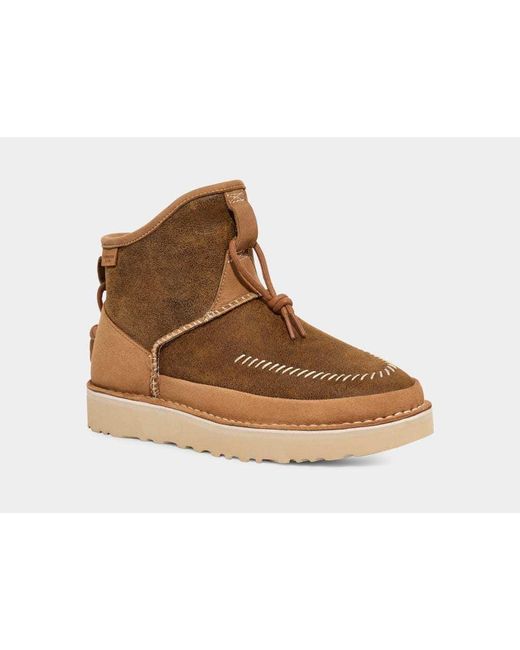 Ugg Brown Round Toe Boots for men