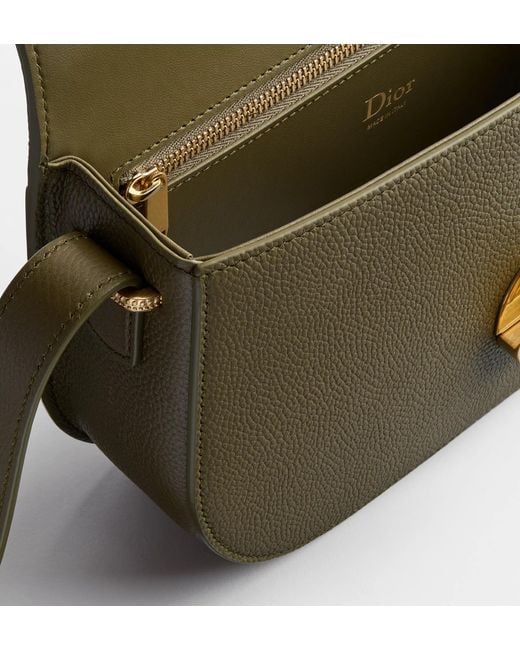Dior White Medium Medaillon Flap Bag
