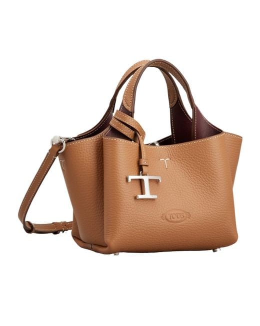 Tod's Brown Apa Micro Handbag