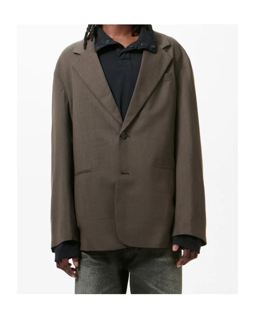 Our Legacy Brown Industry Blazer for men